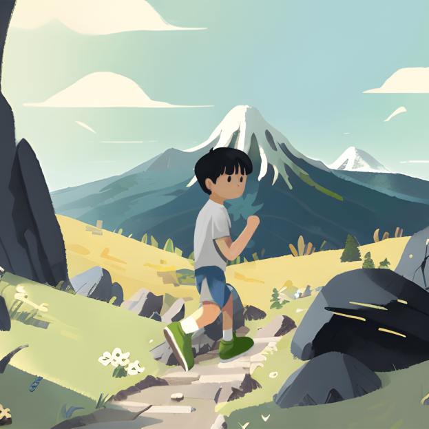 Boy and the Big Hill